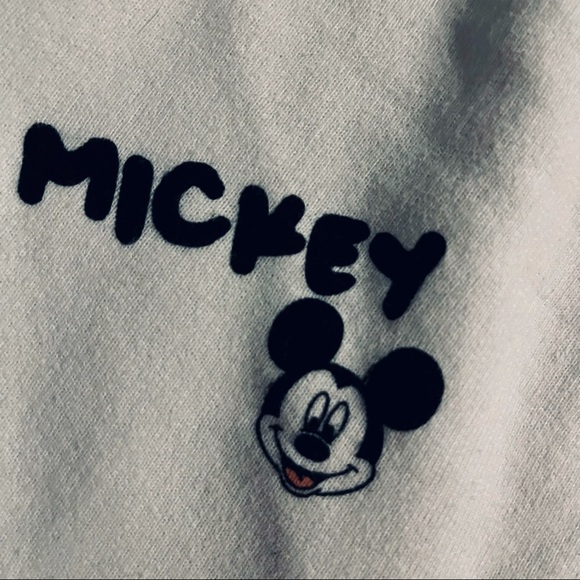 Authentic Disney Mickey Mouse Graphic Cozy Pullover Sweater | Comfy Size Medium - Picture 3 of 3